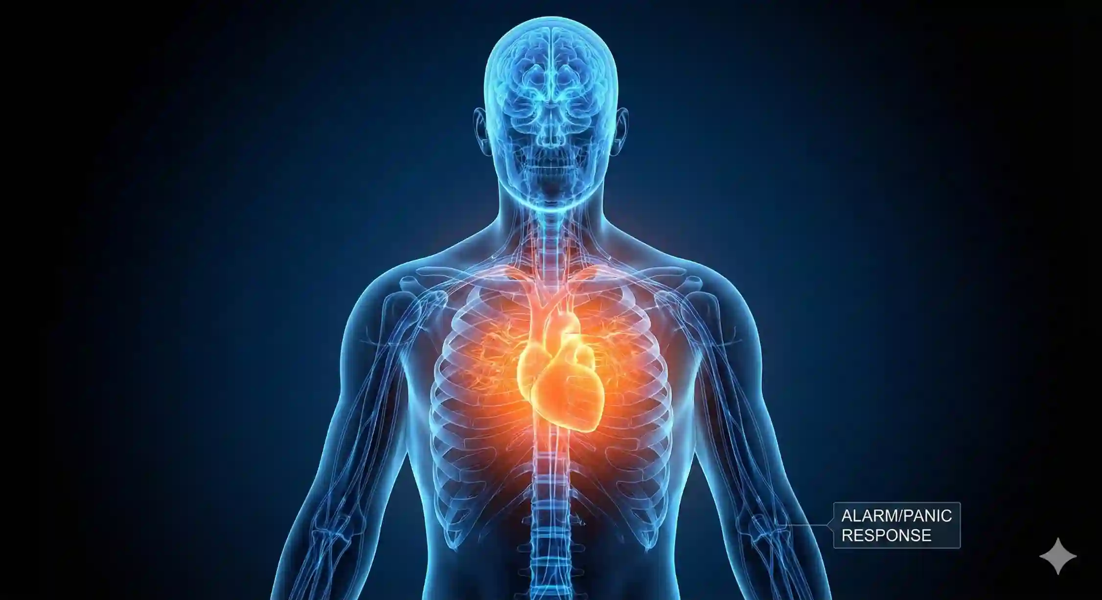 سیستم عصبی بدن و فعال شدن مکانیزم جنگ یا گریز در هنگام حمله پنیک.