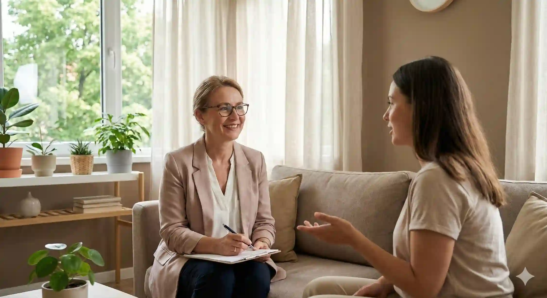 جلسه مشاوره با متخصص برای درمان قطعی اختلال پانیک و اضطراب.