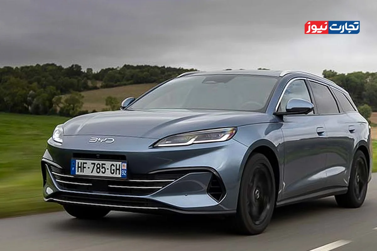 فروش جهانی خودروهای برقی BYD